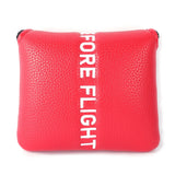 Remove Before Flight - Mallet Putter Headcover