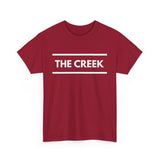 Unisex Heavy Cotton Tee - The Creek Adventure Shirt, Outdoor Clothing, Casual Streetwear, Gift for Nature Lovers, Summer Outing Tee