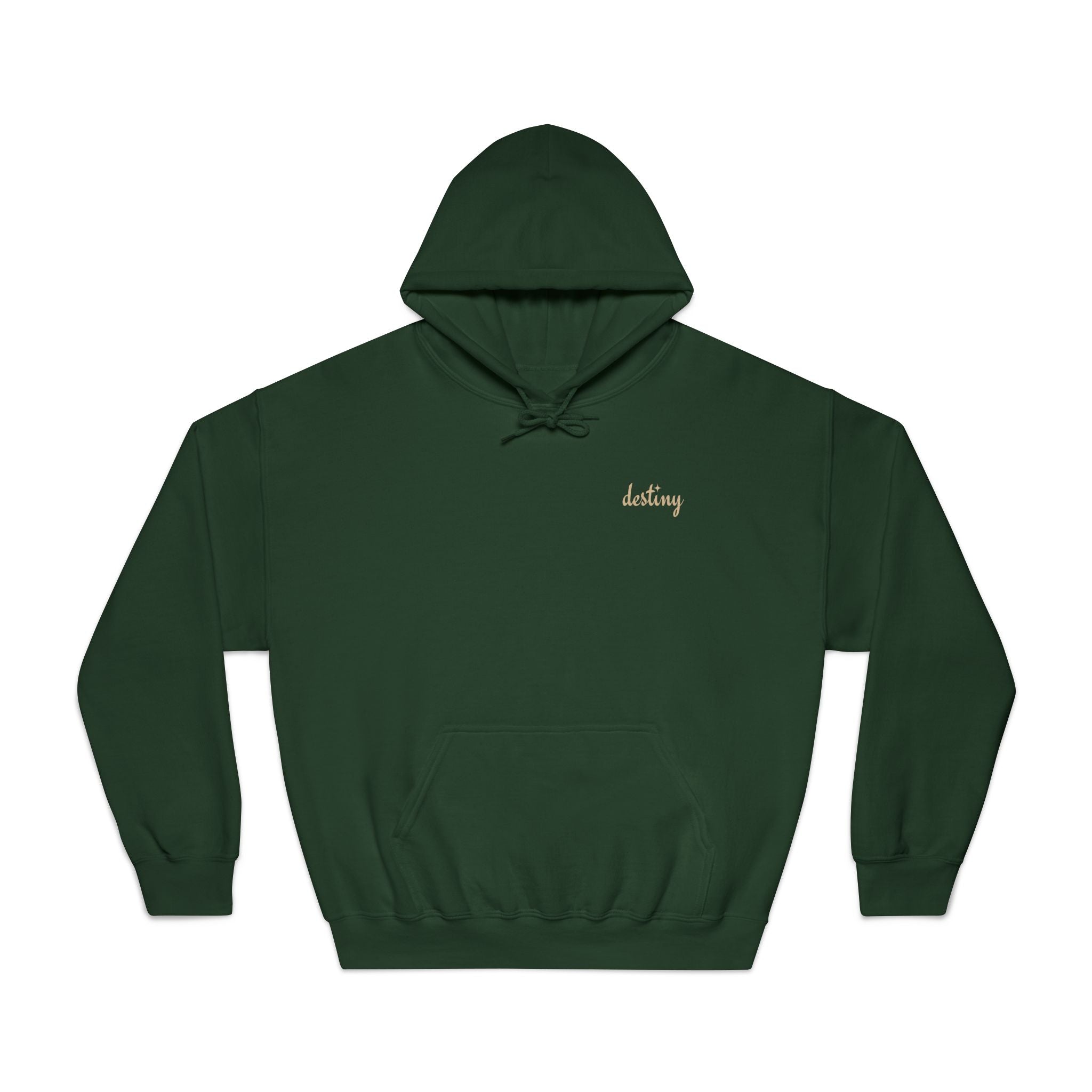 Destiny Golf Hoodie, Unisex Hooded Sweatshirt, Motivational Sportswear, Stylish Golf Gift, Casual Wear, Athletic Apparel