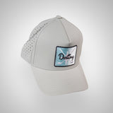 Boxed Script Hat - Green