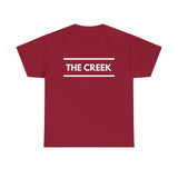 Unisex Heavy Cotton Tee - The Creek Adventure Shirt, Outdoor Clothing, Casual Streetwear, Gift for Nature Lovers, Summer Outing Tee