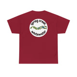 Unisex Heavy Cotton Tee - The Creek Adventure Shirt, Outdoor Clothing, Casual Streetwear, Gift for Nature Lovers, Summer Outing Tee