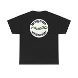 Unisex Heavy Cotton Tee - The Creek Adventure Shirt, Outdoor Clothing, Casual Streetwear, Gift for Nature Lovers, Summer Outing Tee