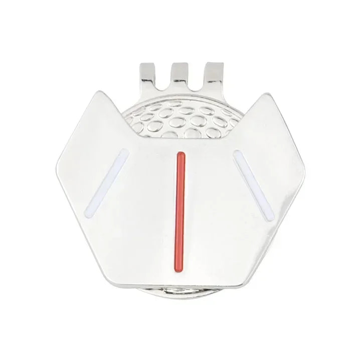 AimPoint - Magnetic Golf Ball Marker with Painted Metal Hat Clip